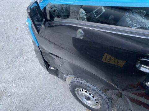 ハイゼット　鈑金塗装