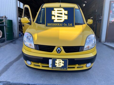 カングー　色ハゲ修理